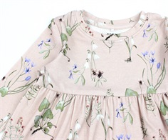 Name It sepia rose blomstret kjole